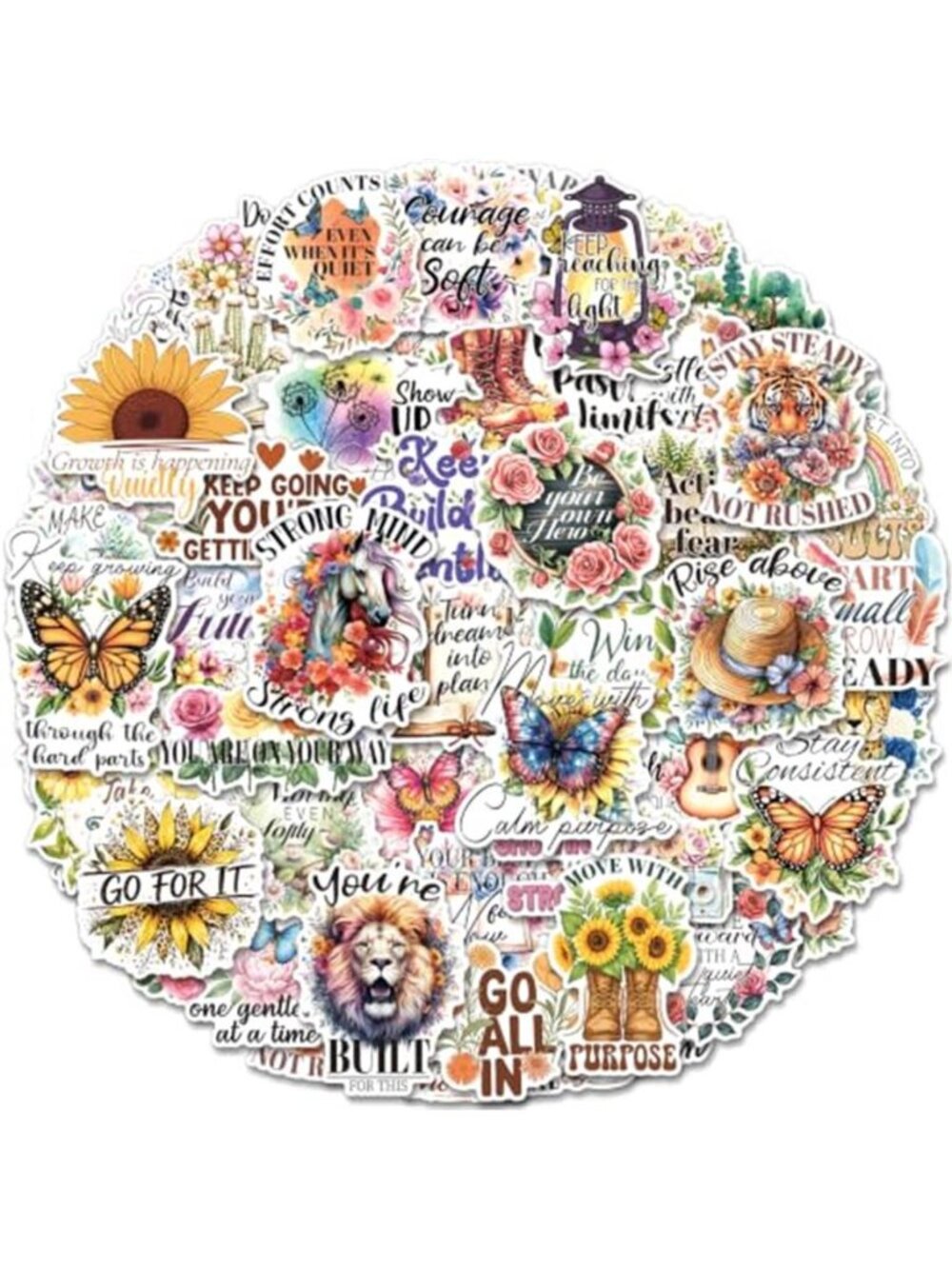 SigyoJeom 200PCS Motivational Stickers, Positive Affirmation Decals